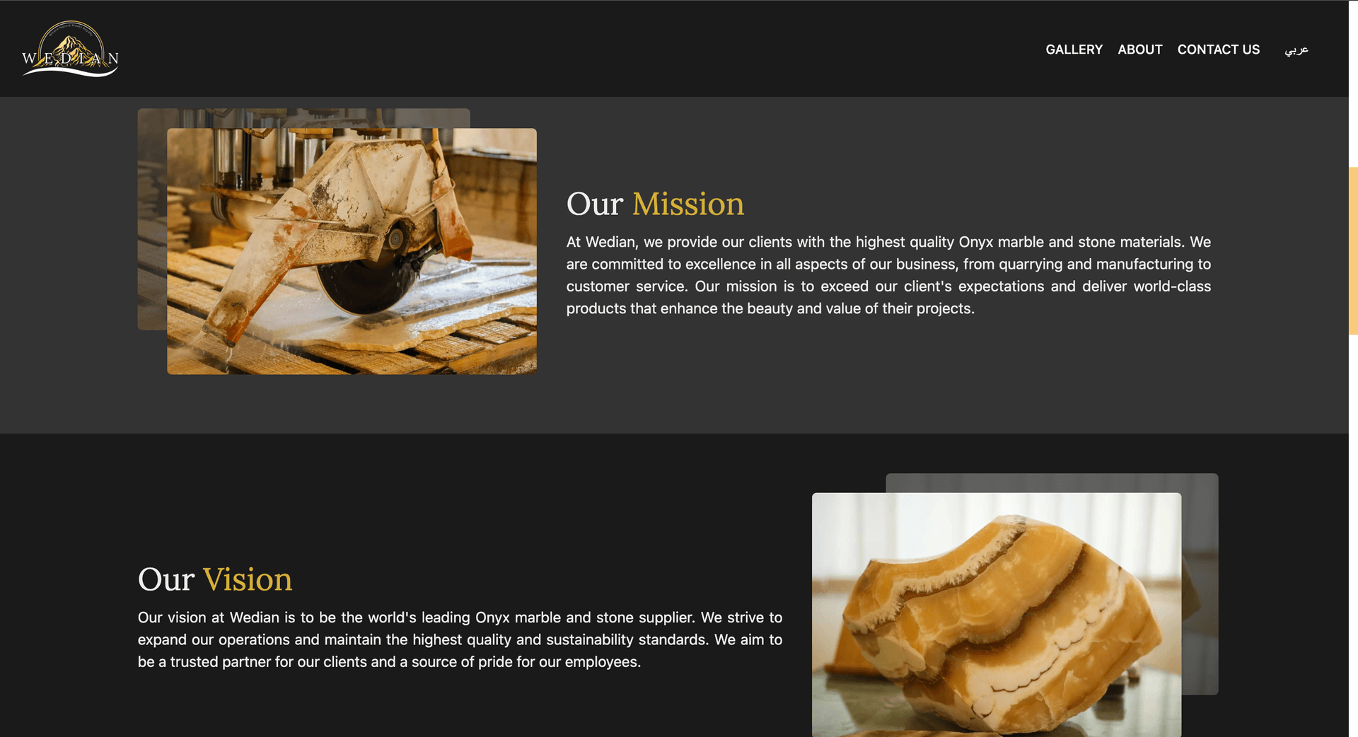 Corporate Web Desktop View 3