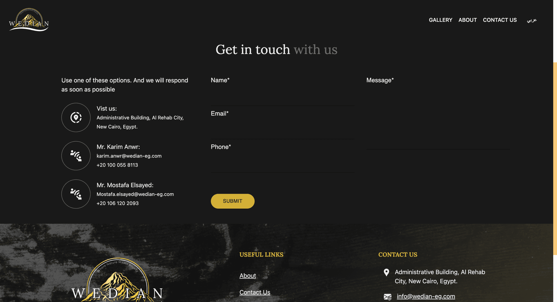 Corporate Web Desktop View 4